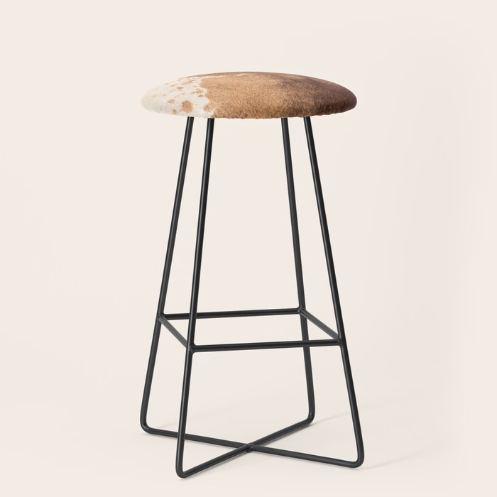 Faux Cowhide Leather [ii.2021] Stool Gallery Image 1