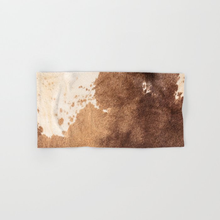 Faux Cowhide Leather [ii.2021] Bath Towel Gallery Image 1