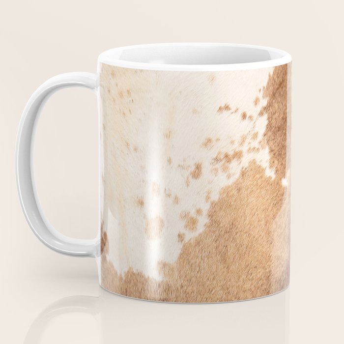 Faux Cowhide Leather [ii.2021] Coffee Mug Gallery Image 3