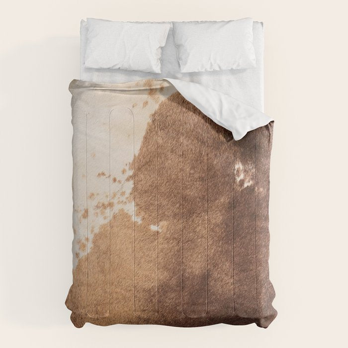 Faux Cowhide Leather [ii.2021] Comforter Gallery Image 1