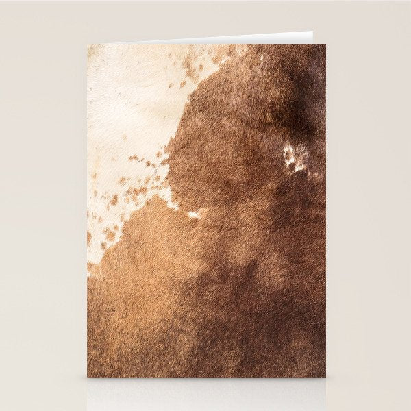 Faux Cowhide Leather [ii.2021] Stationery Card Gallery Image 1