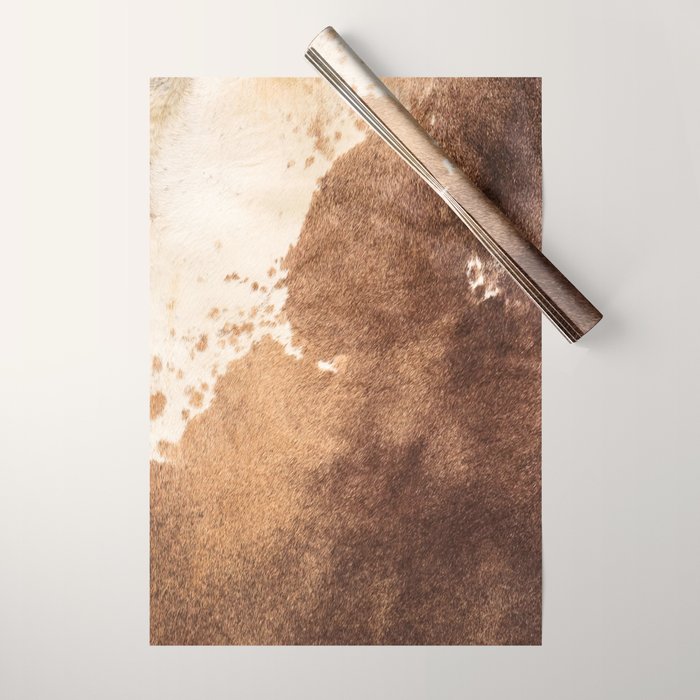 Faux Cowhide Leather [ii.2021] Wrapping Paper Gallery Image 1