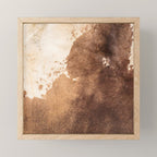 Faux Cowhide Leather [ii.2021] Mini Art Print Gallery Image 1