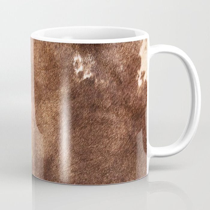 Faux Cowhide Leather [ii.2021] Coffee Mug Gallery Image 1