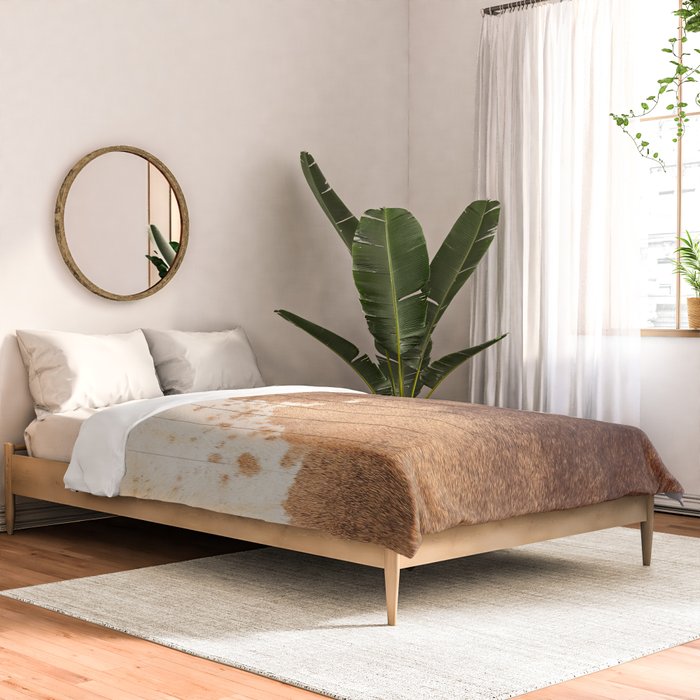 Faux Cowhide Leather [ii.2021] Comforter Gallery Image 2