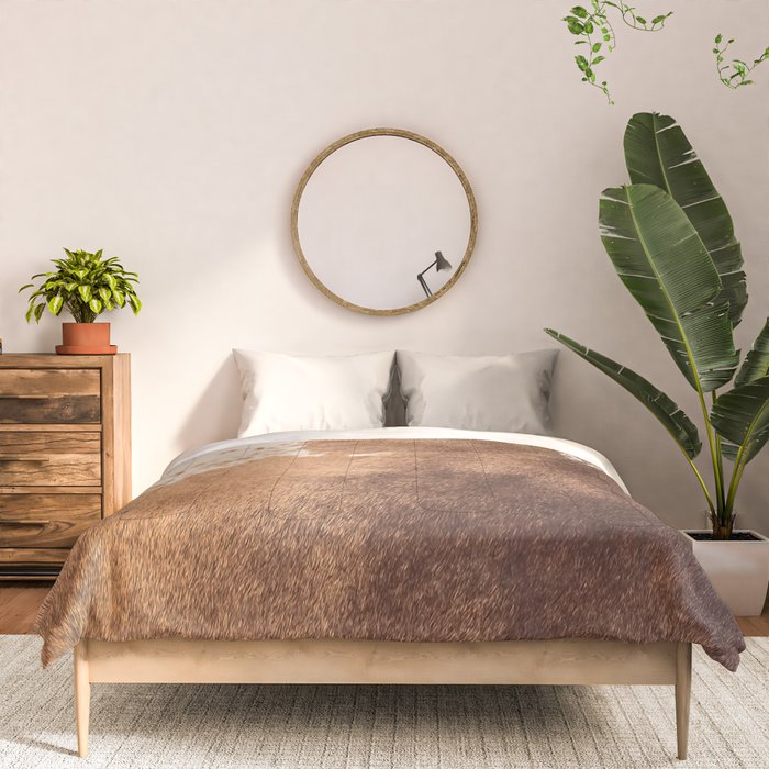 Faux Cowhide Leather [ii.2021] Comforter Gallery Image 3