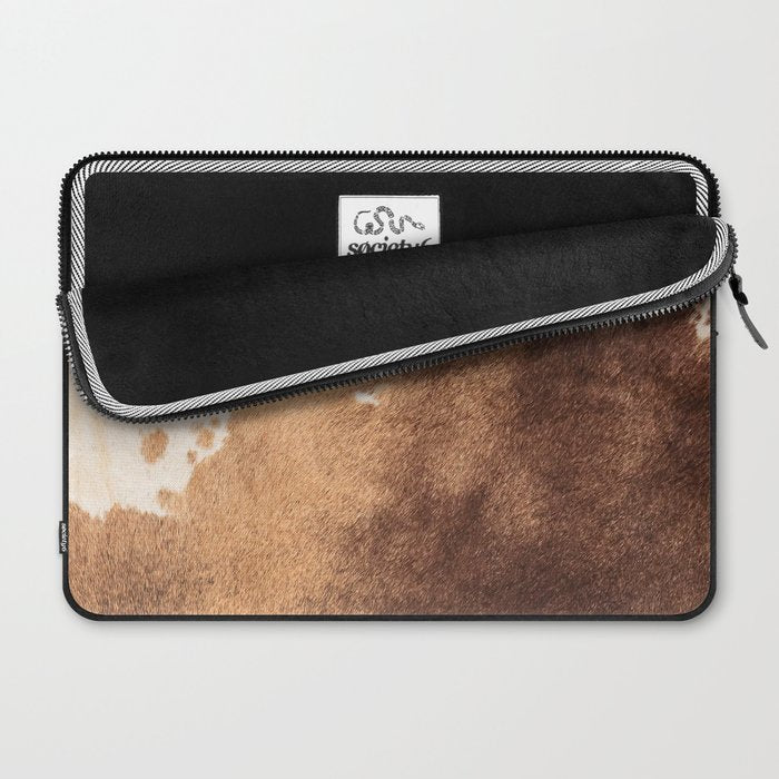Faux Cowhide Leather [ii.2021] Laptop Sleeve Gallery Image 2