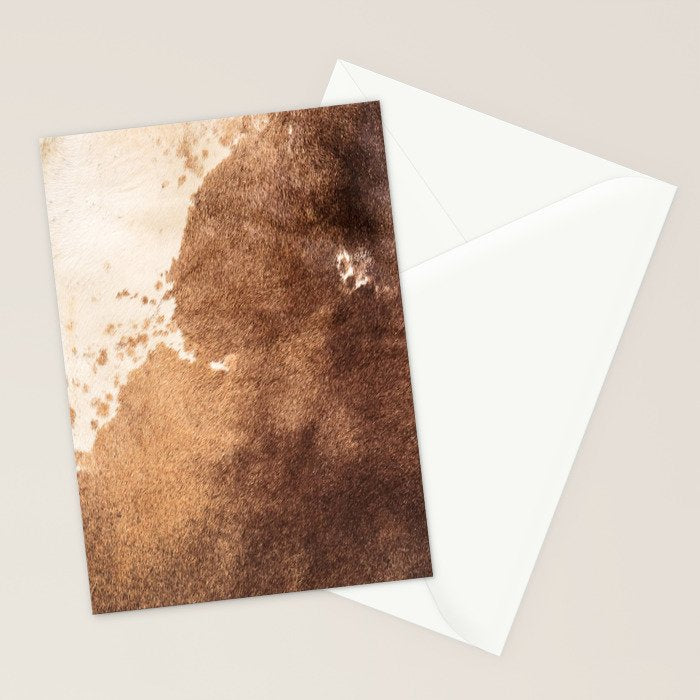Faux Cowhide Leather [ii.2021] Stationery Card Gallery Image 2