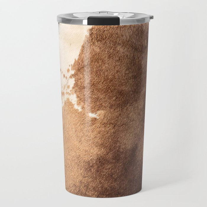 Faux Cowhide Leather [ii.2021] Travel Mug Gallery Image 1