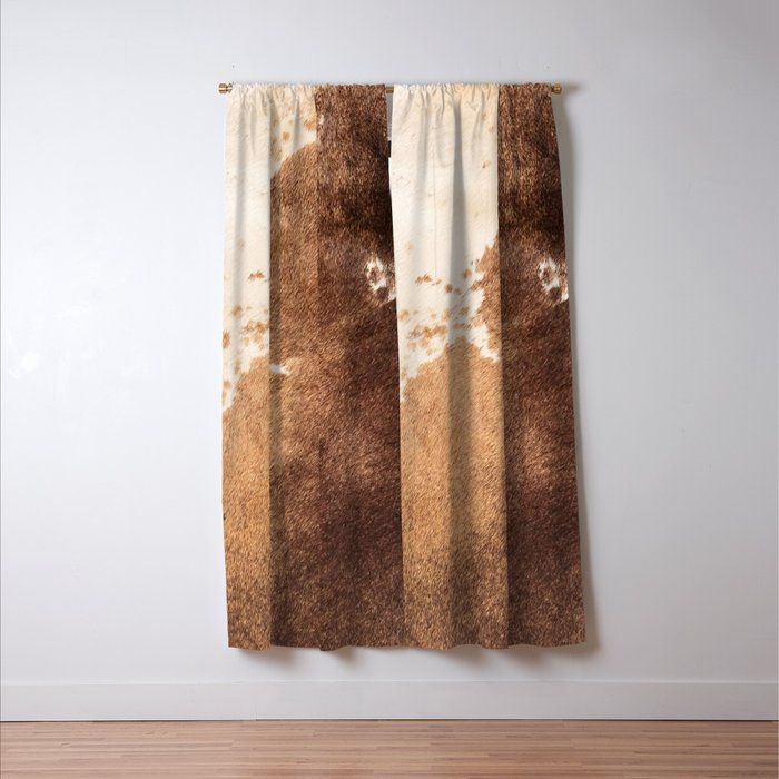 Faux Cowhide Leather [ii.2021] Window Curtain Gallery Image 3