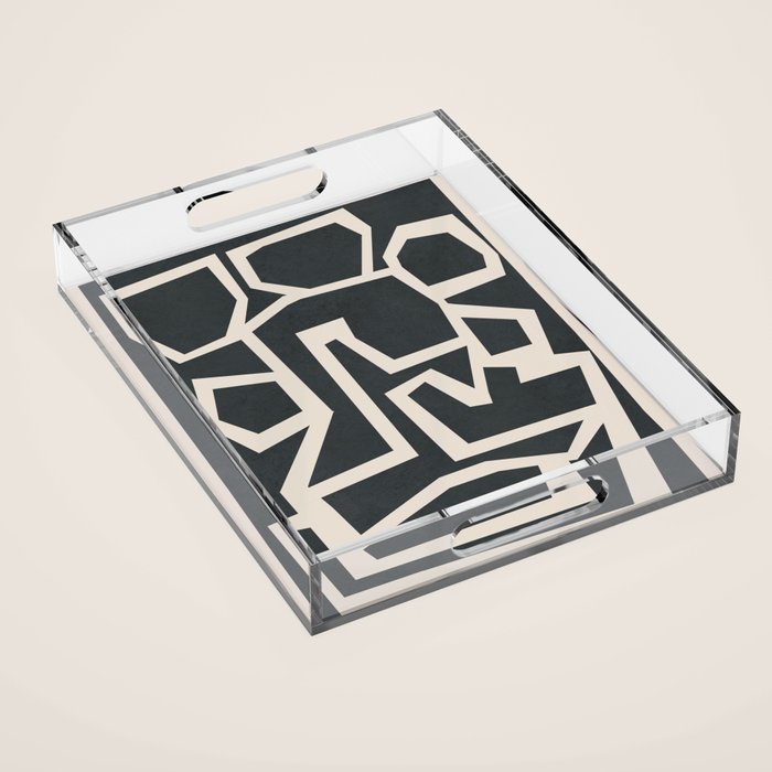 Fragmented Paths 1 Acrylic Tray Gallery Image 1