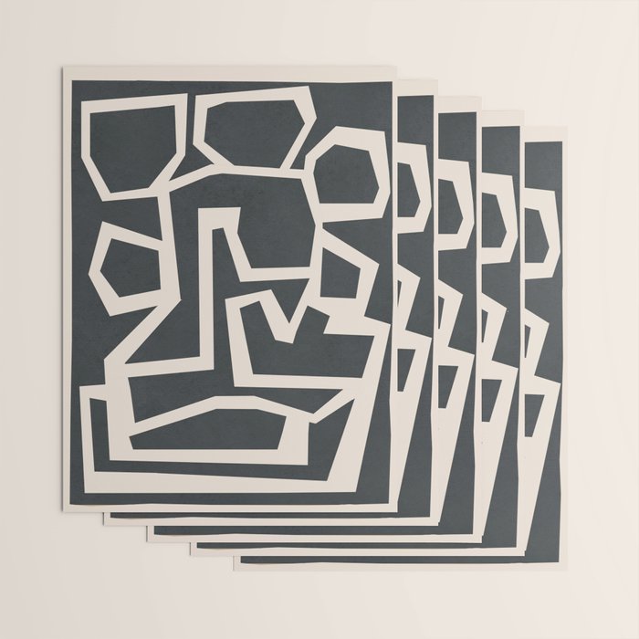 Fragmented Paths 1 Wrapping Paper Gallery Image 3