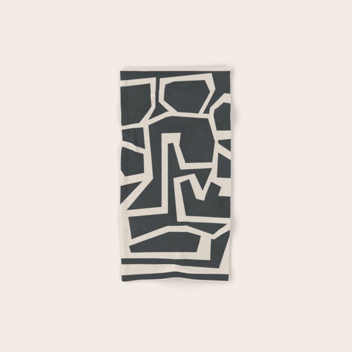 Fragmented Paths 1 Bath Towel Gallery Image 1