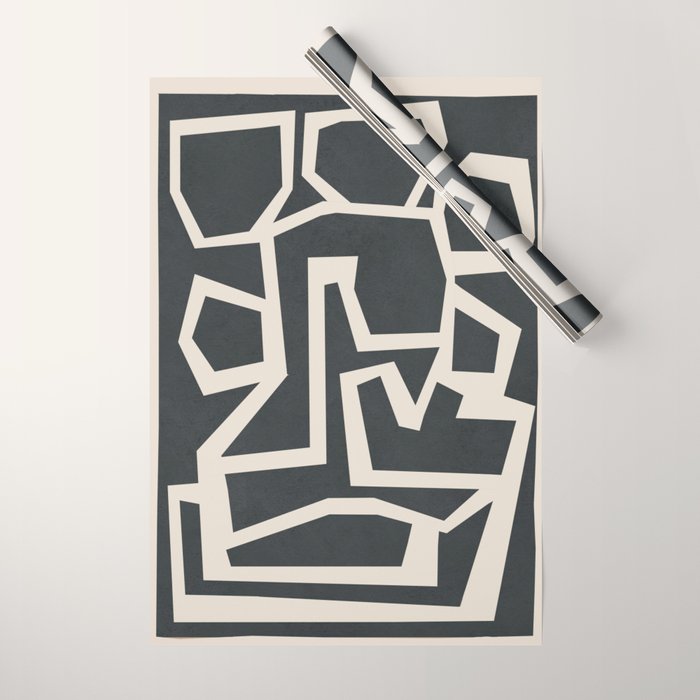 Fragmented Paths 1 Wrapping Paper Gallery Image 1