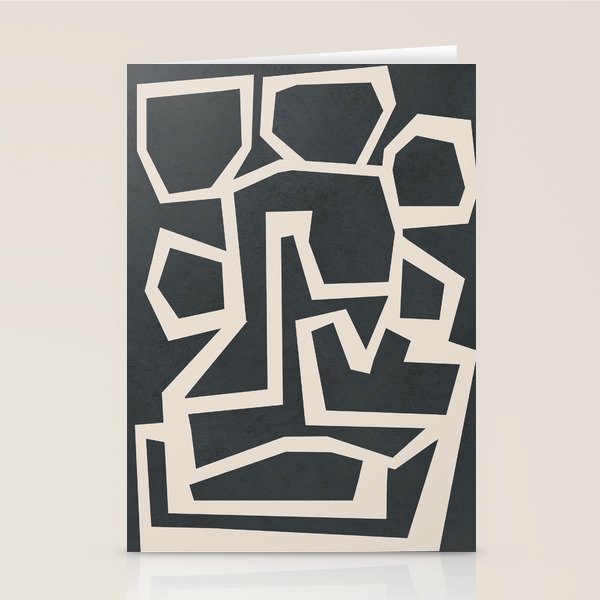 Fragmented Paths 1 Stationery Card Gallery Image 2