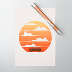 Cat Landscape 106 Wrapping Paper Gallery Image 1
