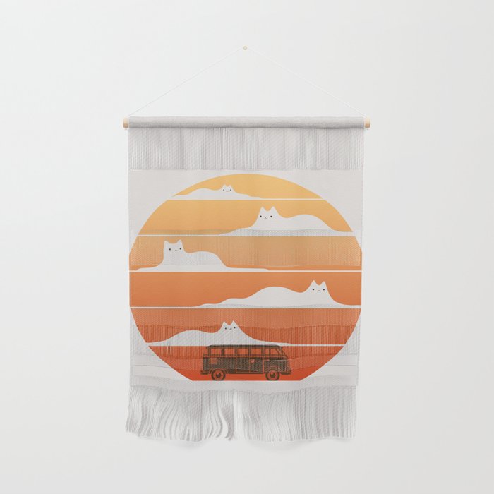 Cat Landscape 106 Wall Hanging Gallery Image 1