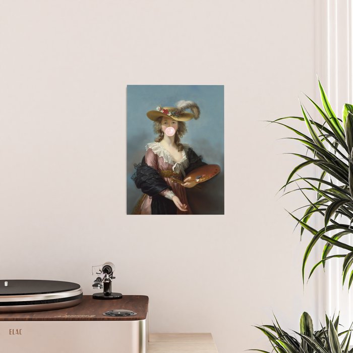 Bubble Gum Diva in a Straw Hat Poster Gallery Image 2
