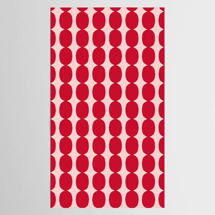 Cherry and Strawberry Cream Puff Bubble Chain Tablecloth Gallery Image 2