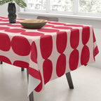 Cherry and Strawberry Cream Puff Bubble Chain Tablecloth Gallery Image 3