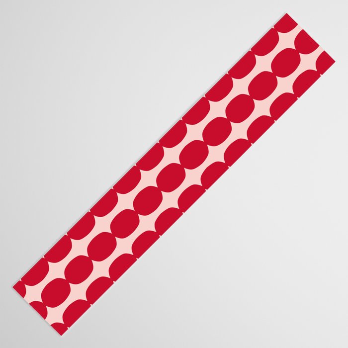 Cherry and Strawberry Cream Puff Bubble Chain Table Runner Gallery Image 3