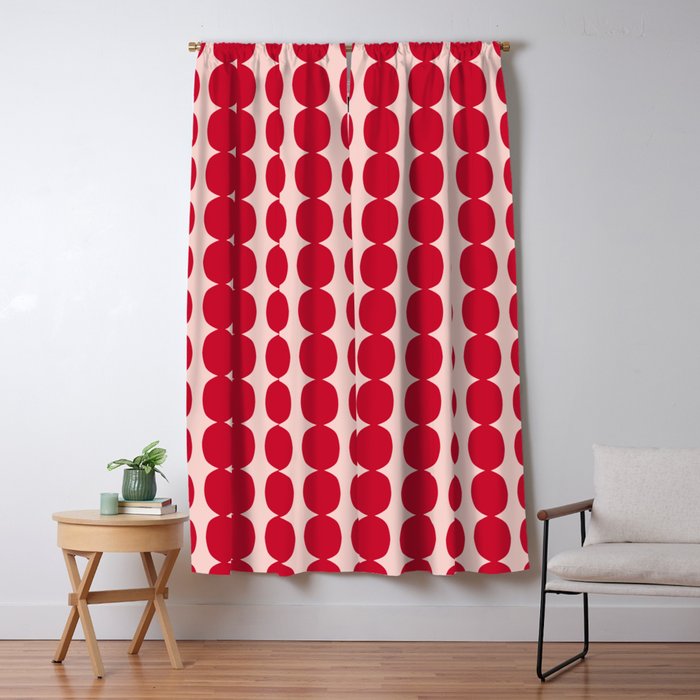 Cherry and Strawberry Cream Puff Bubble Chain Window Curtain Gallery Image 5