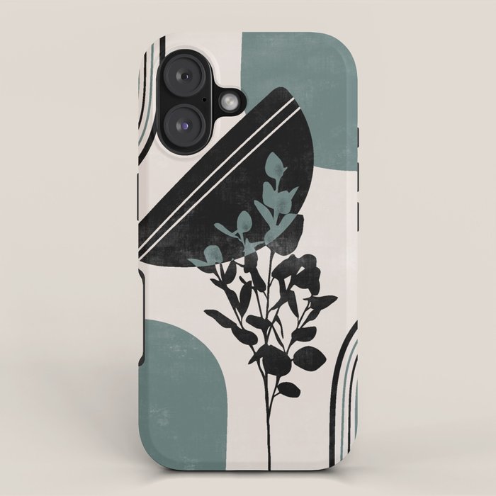 Eucalyptus Boho Botanical iPhone Case Gallery Image 1