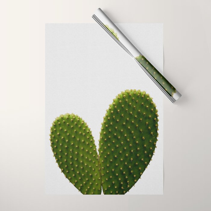 Heart Cactus Wrapping Paper Gallery Image 1
