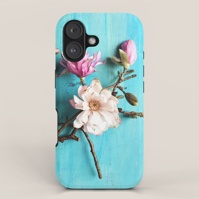 Flowers of Spring - colorful floral still life photograph iPhone Case Gallery Image 1