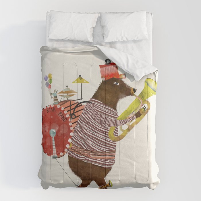 one bear band Comforter Gallery Image 6