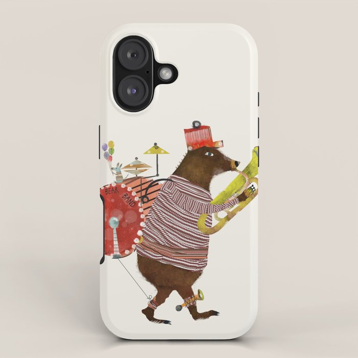 one bear band iPhone Case Gallery Image 1