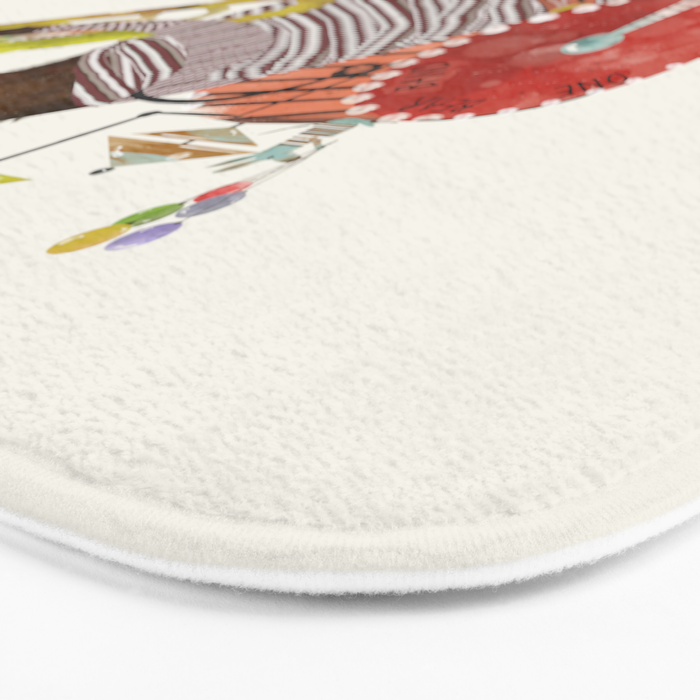 one bear band Bath Mat Gallery Image 3
