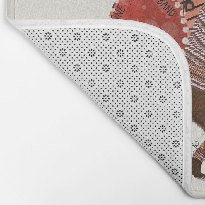 one bear band Bath Mat Gallery Image 2