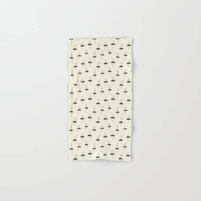The Ballet of Mustache Bath Towel Gallery Image 1