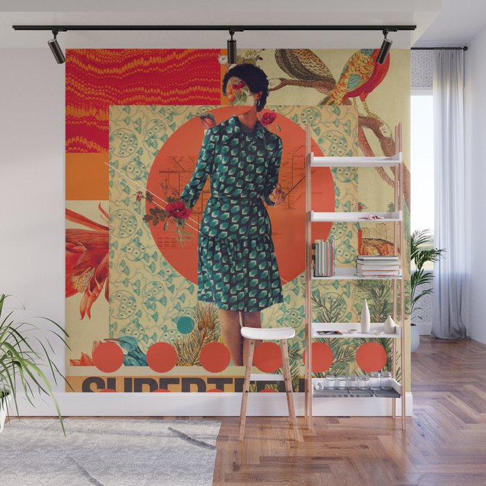 Superteen Wall Mural Gallery Image 1