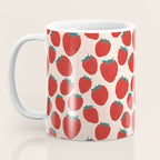 Red strawberries pattern Coffee Mug Gallery Image 3