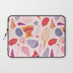 Tropical Seashells Laptop Sleeve Gallery Image 1