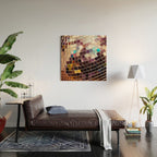 Disco Luxe Wood Wall Art Gallery Image 2
