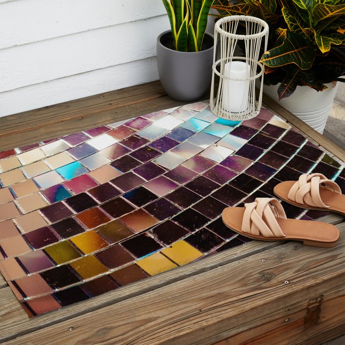 Disco Luxe Outdoor Rug Gallery Image 2