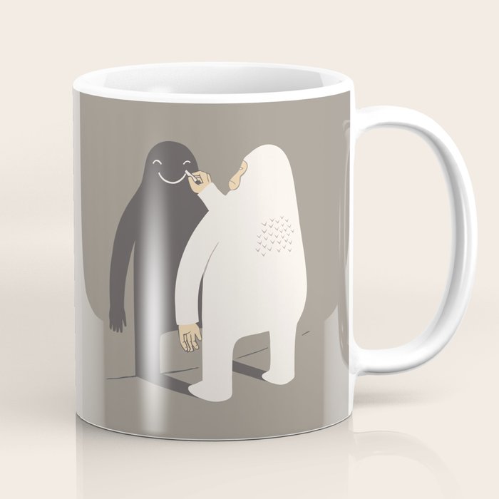 Smile my shadow Coffee Mug Gallery Image 1