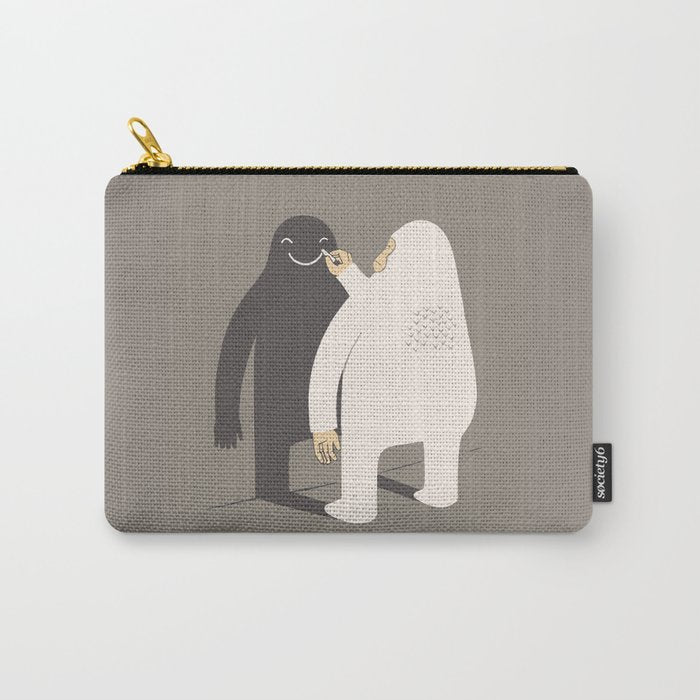 Smile my shadow Carry All Pouch Gallery Image 1