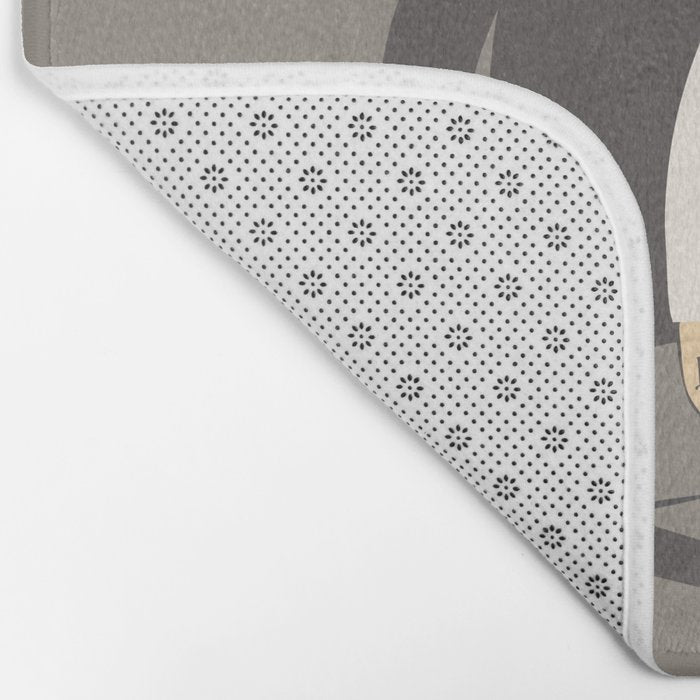 Smile my shadow Bath Mat Gallery Image 2