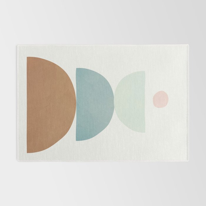 Soft Abstract Shapes 06 Rug Gallery Image 2
