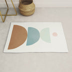Soft Abstract Shapes 06 Rug Gallery Image 1