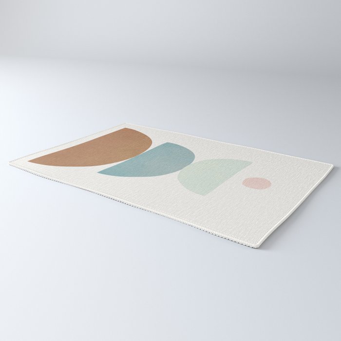 Soft Abstract Shapes 06 Rug Gallery Image 3