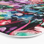 Multicolor Floral Pattern Bath Mat Gallery Image 3