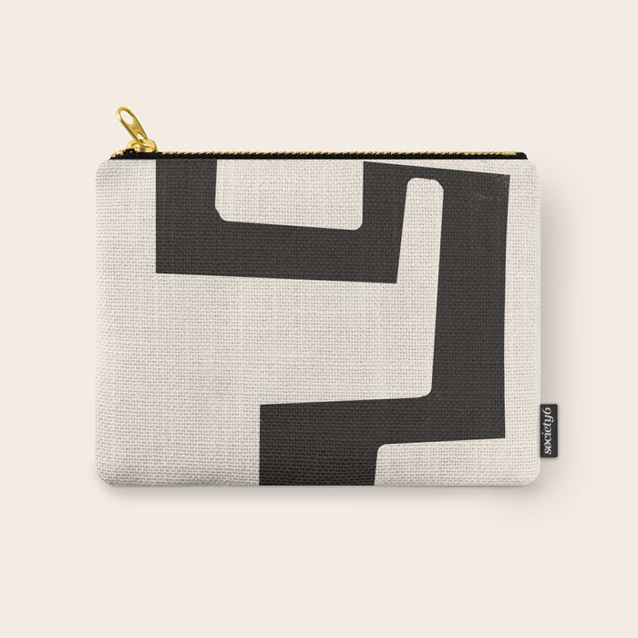Minimal Abstract Art 69 Carry All Pouch Gallery Image 1