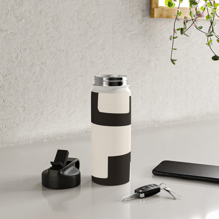 Minimal Abstract Art 69 Water Bottle Gallery Image 4