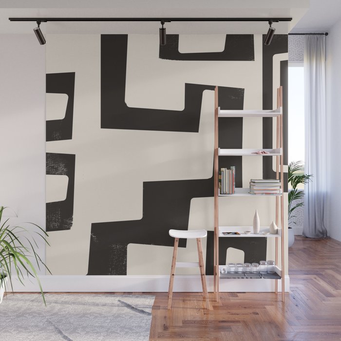 Minimal Abstract Art 69 Wall Mural Gallery Image 1