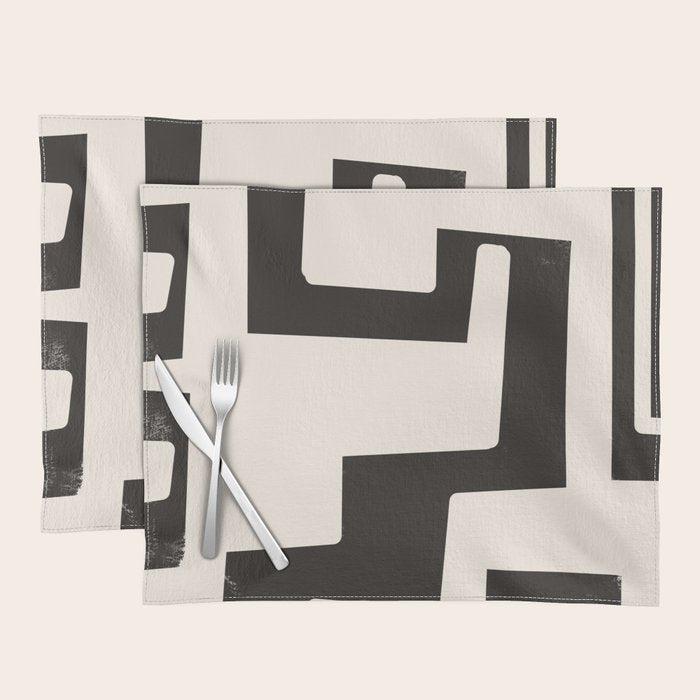 Minimal Abstract Art 69 Placemat Gallery Image 1